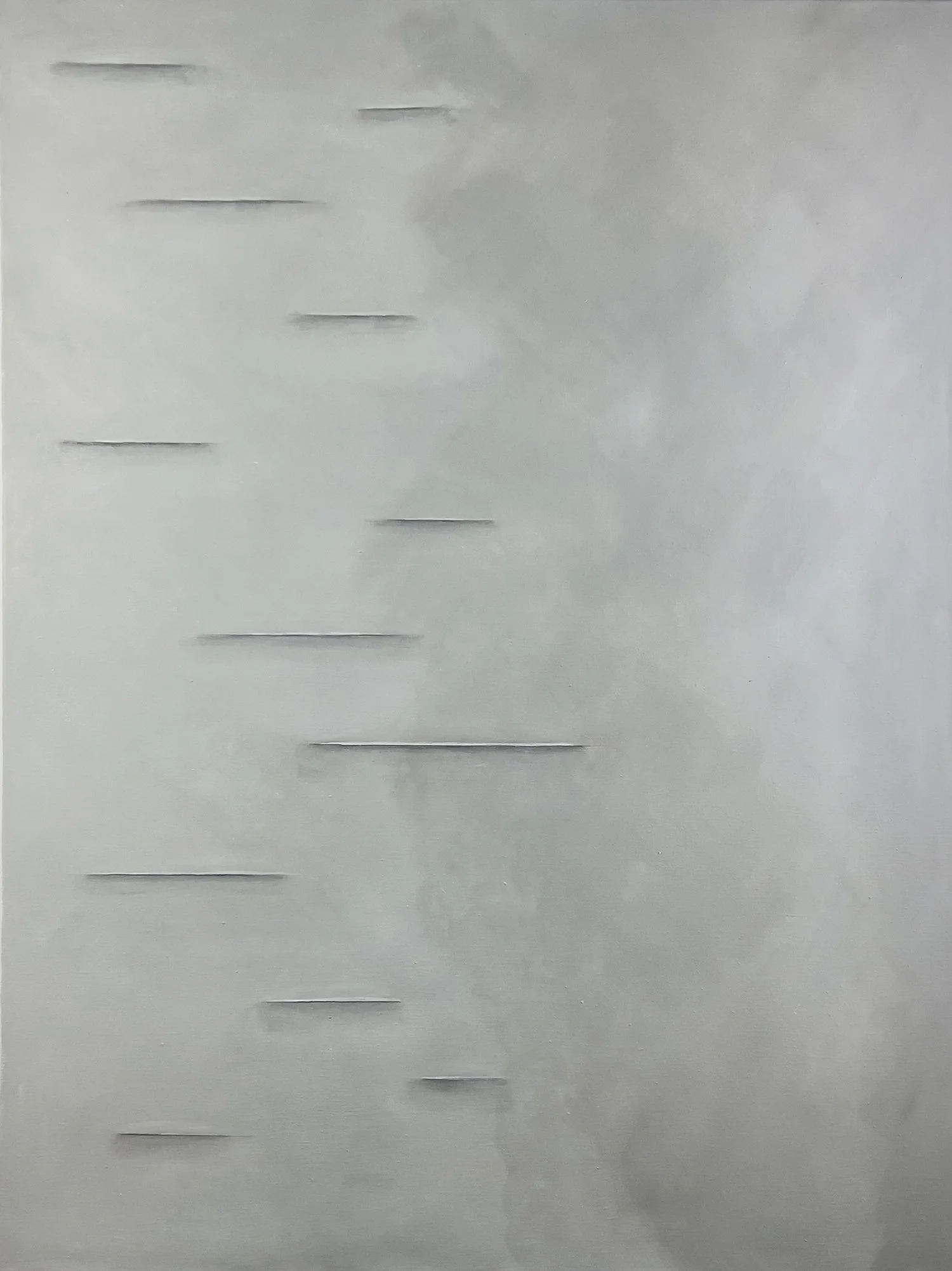 Three| 2022 | 48"x36" | acrylic, pastels, caulk on linen | sold, private collection