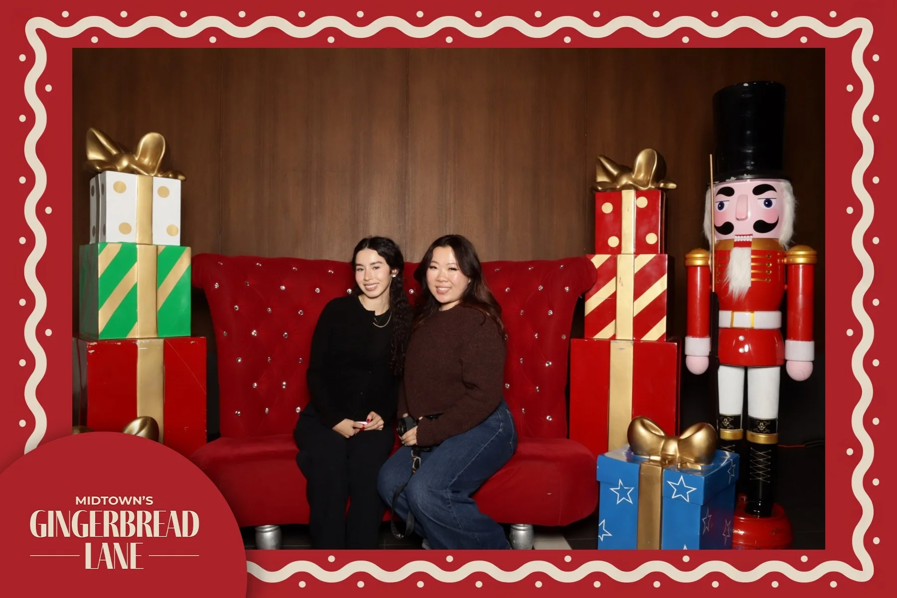 Holiday Event Marketing: Branded Photo Booth Activation at Gingerbread Festival