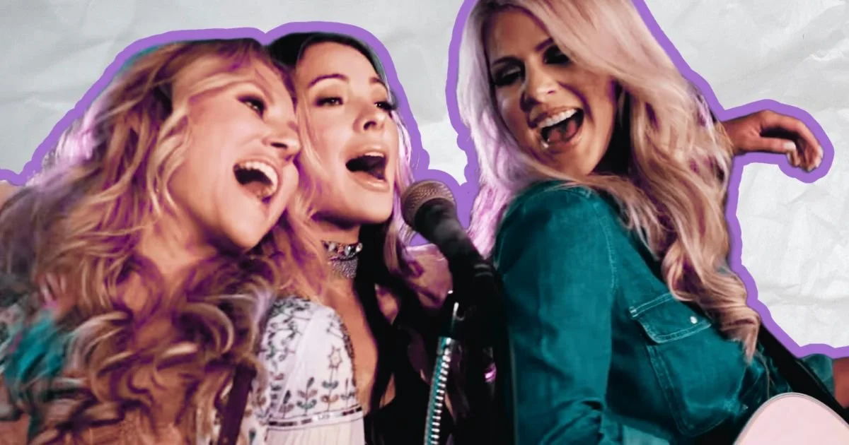 cheesy girl-power country music