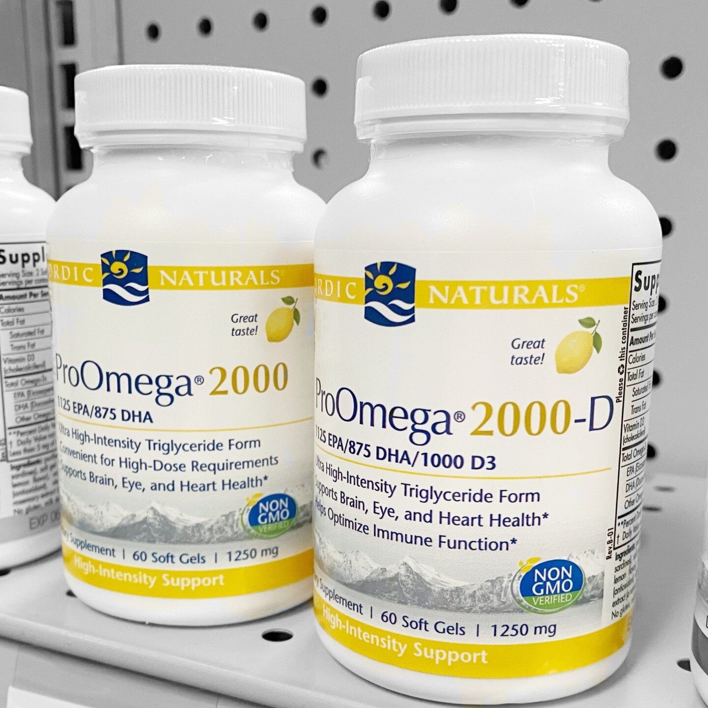 February is American Heart Month! ❤️ 
To support your heart healthy, we're taking 25% off Nordic Naturals until the end of this month. 😉 

The products featured here include:
&bull; ProOmega 2000 / 2000-D 🍋
ProOmega 2000 delivers 2000 mg of EPA and