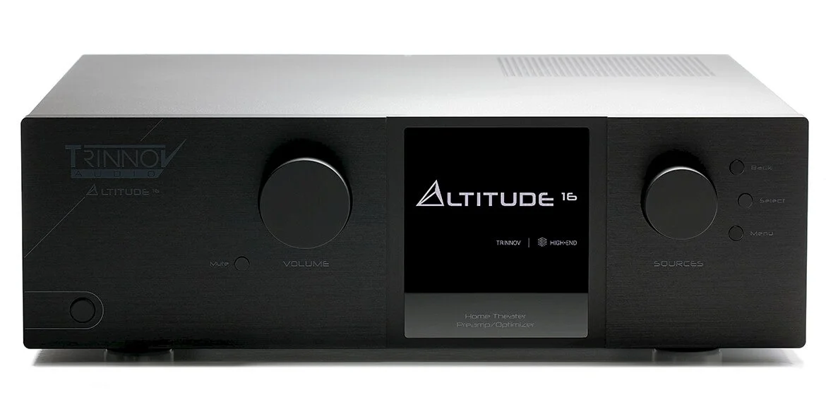 Trinnov: A relatively new company, founded in 2000 in Paris. Trinnov has been a huge innovator in spatial audio, and DSP room correction. Their Altitude series A/V Preamp/Processors are our absolute top pick for people serious about getting the best 