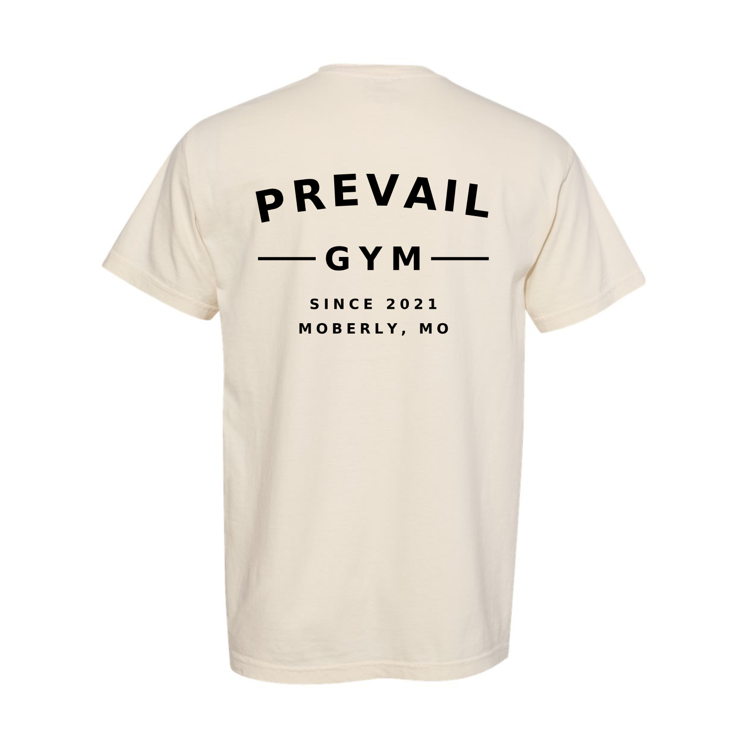 Prevail Gym Tee - Ivory