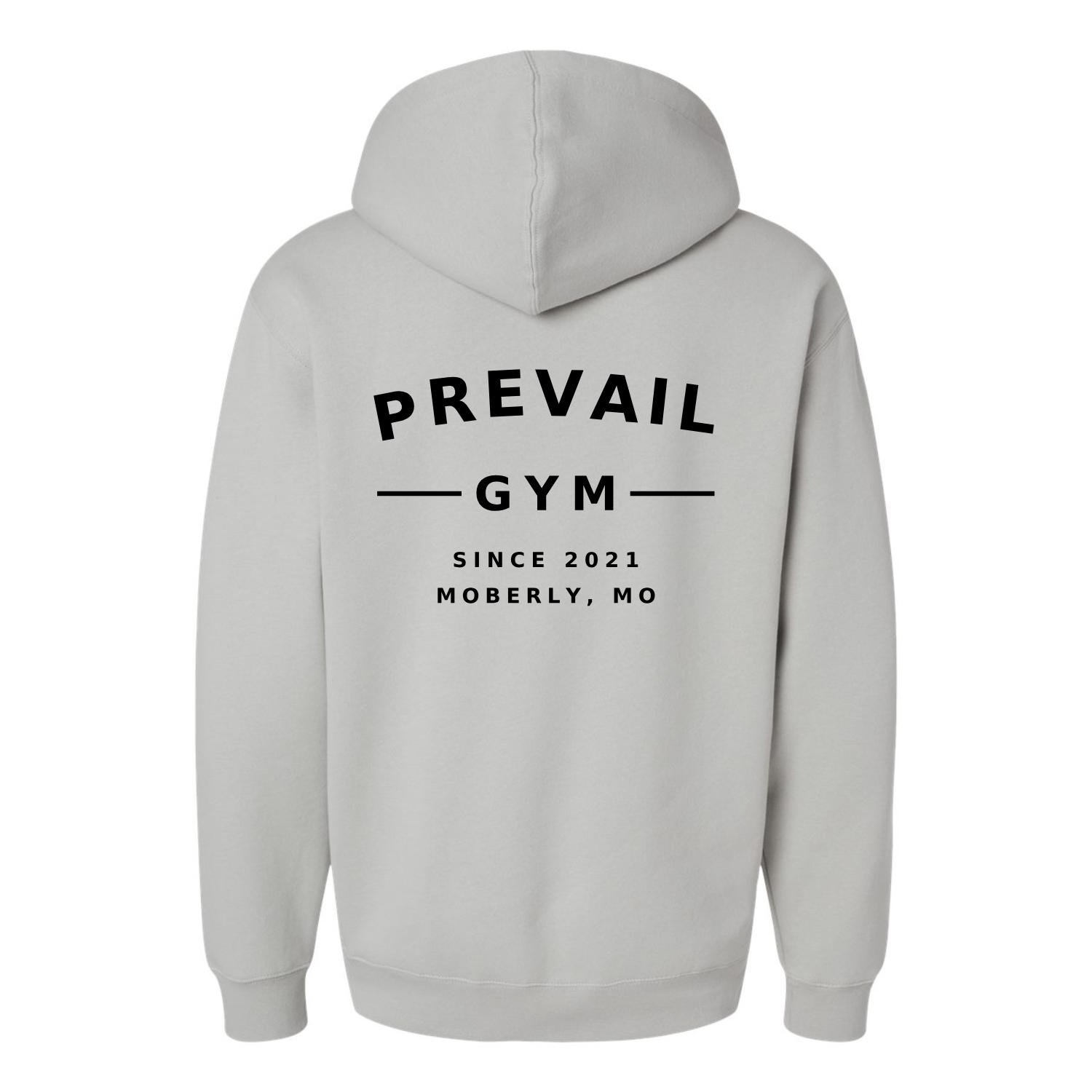 Prevail Gym Hoodie - Smoke