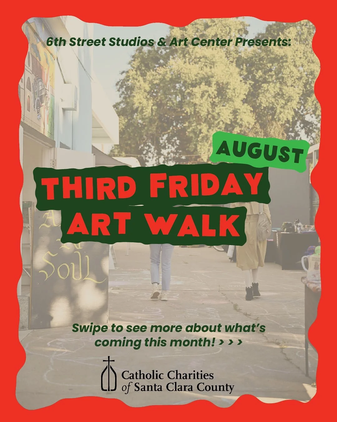 August&rsquo;s #ThirdFridayArtWalk in #downtowngilroy is only 2 days away! Join us on Friday, August 15th, from 5-8 PM for the festivities!

Enjoy the following stops and check out our vendors at @6thstreetartstudios_95020 .

📍 6th Street Studios &a