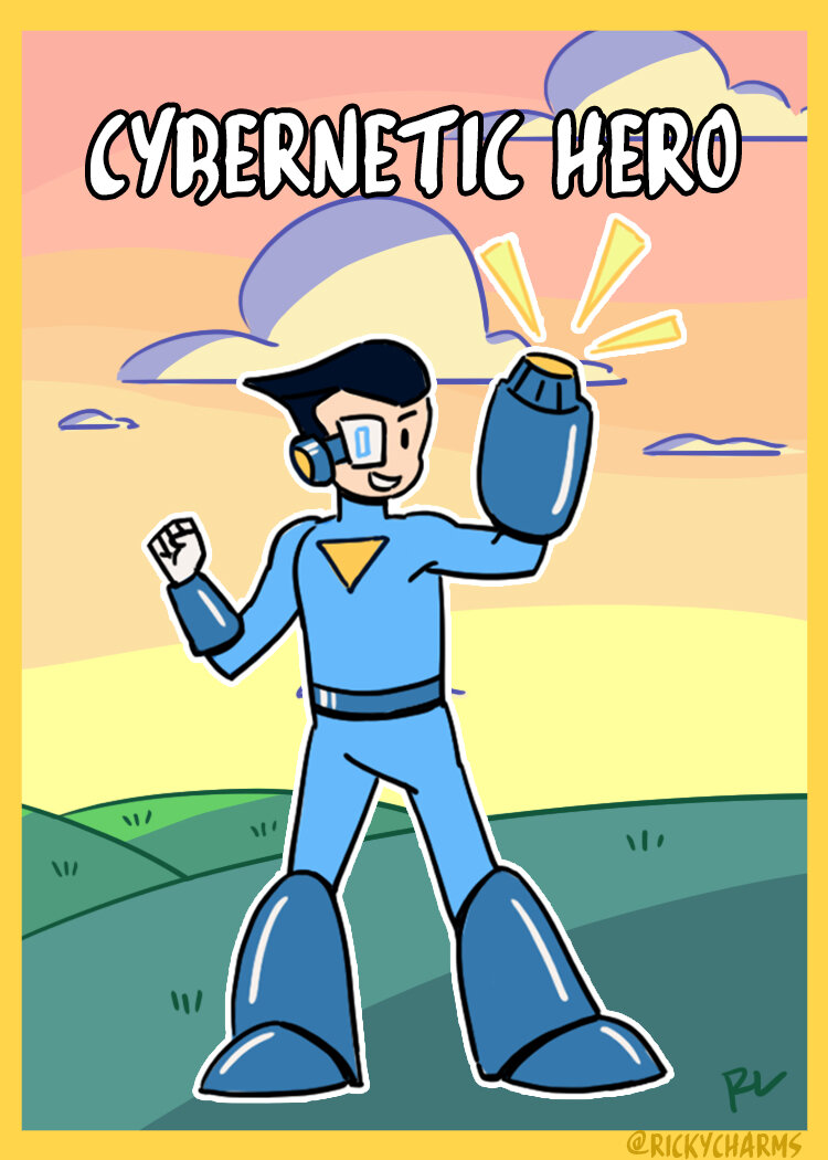 Cybernetic Hero | An intelligent boy who modified his own body to save the world.