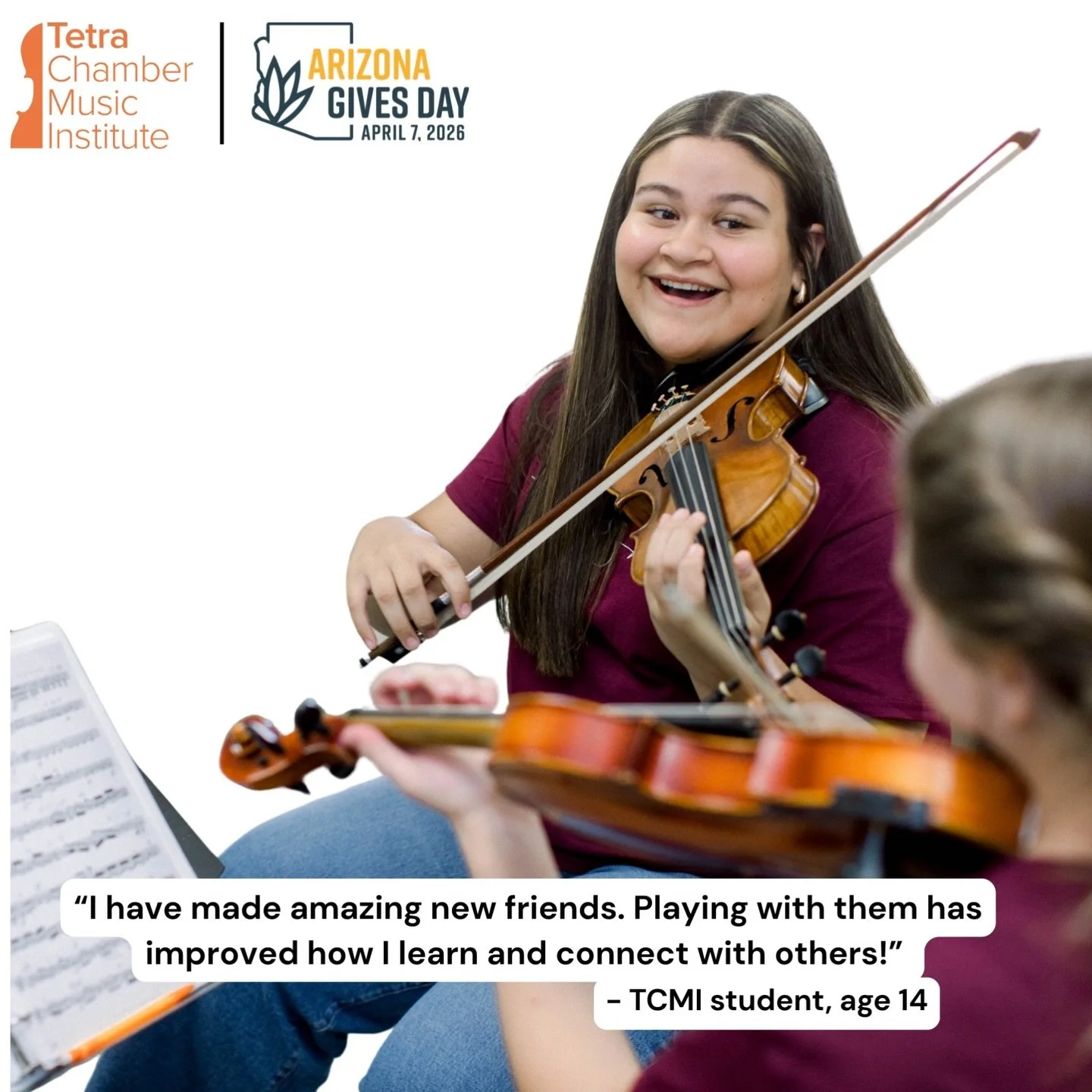 Your donations build the community we deserve!

Every year 1000+ nonprofits come together across the state to build a better Arizona and tens of thousands of donors come together to support the amazing work nonprofits are doing in our community.

Thi