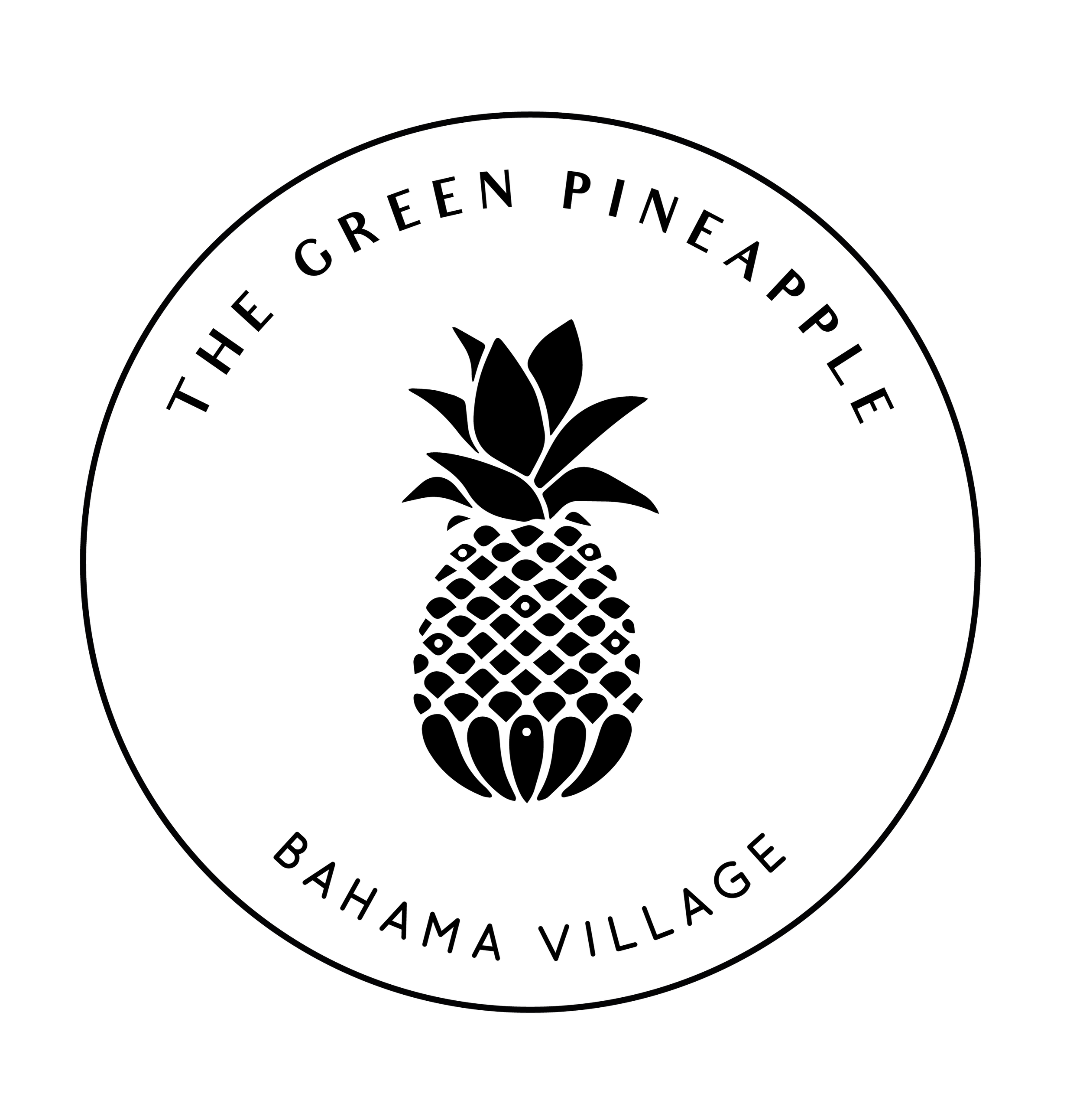 black background with a white circular outline in the center