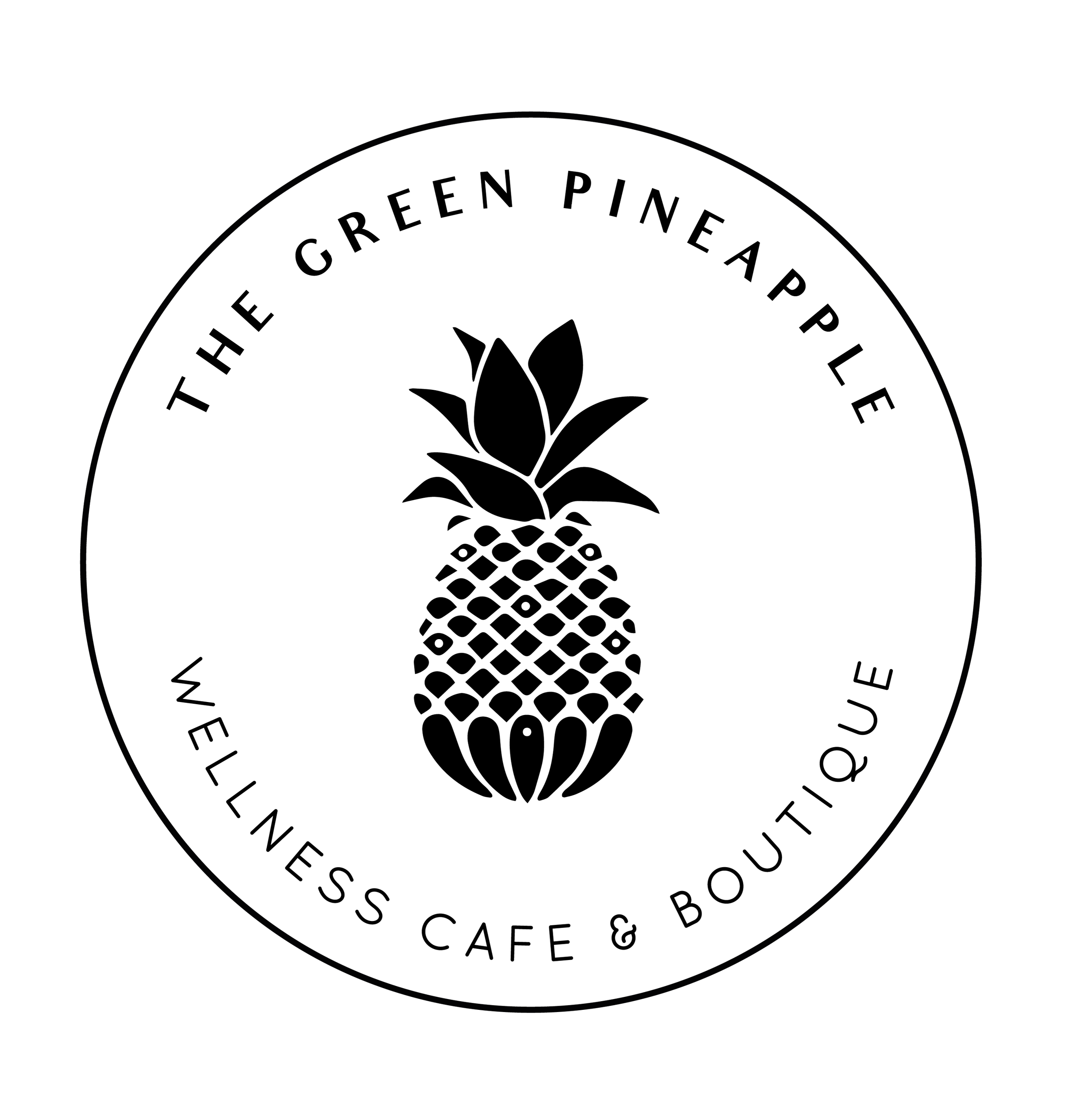 A circular black image with a smaller circle inside, with a grey star and a small gray figure or object in the center