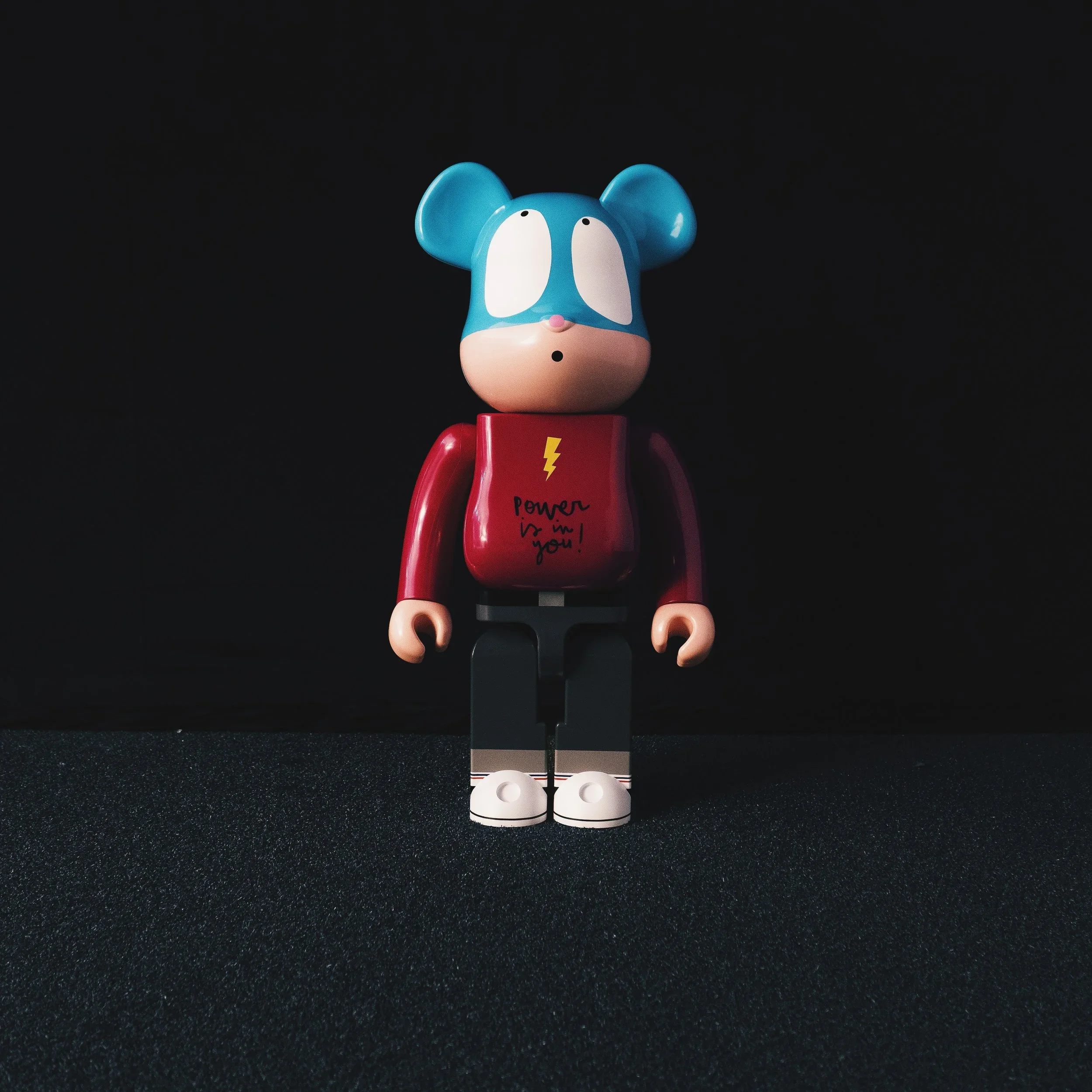 EDGAR PLANS  x BLACKRAINBOW - 1000% BE@RBRICK by MEDICOM TOY 
