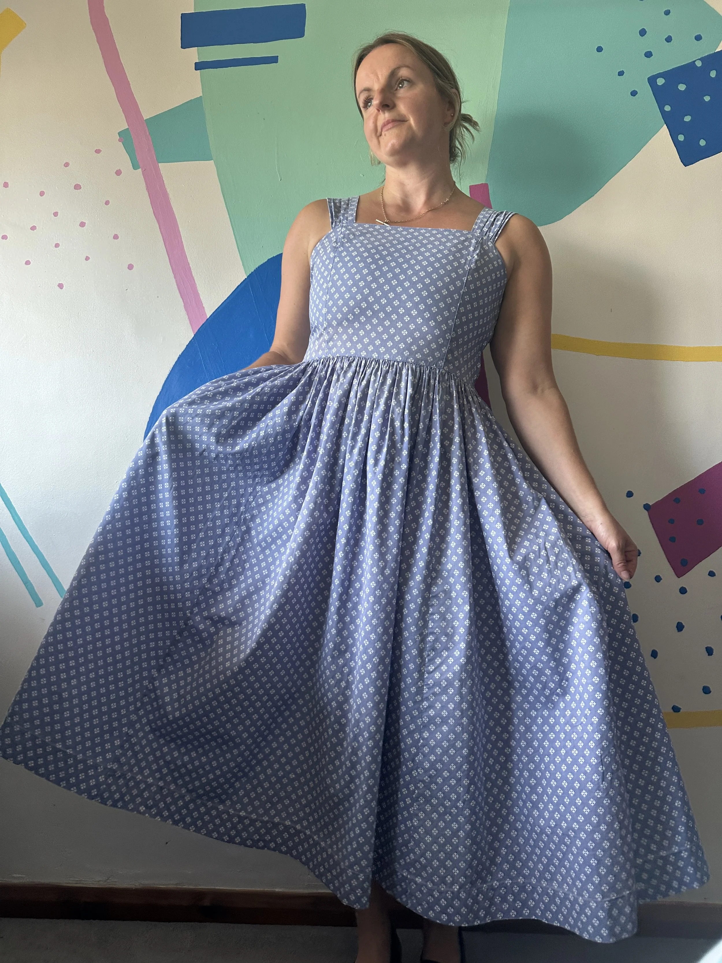 Laura Ashley Bow Back Sun Dress