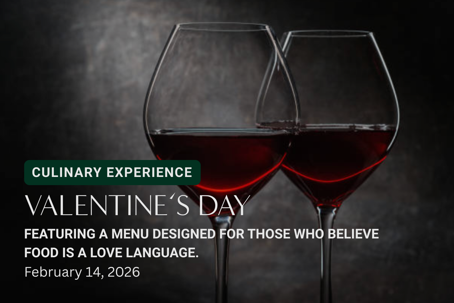 A Mountain Romance: Your Valentine’s Tasting Experience