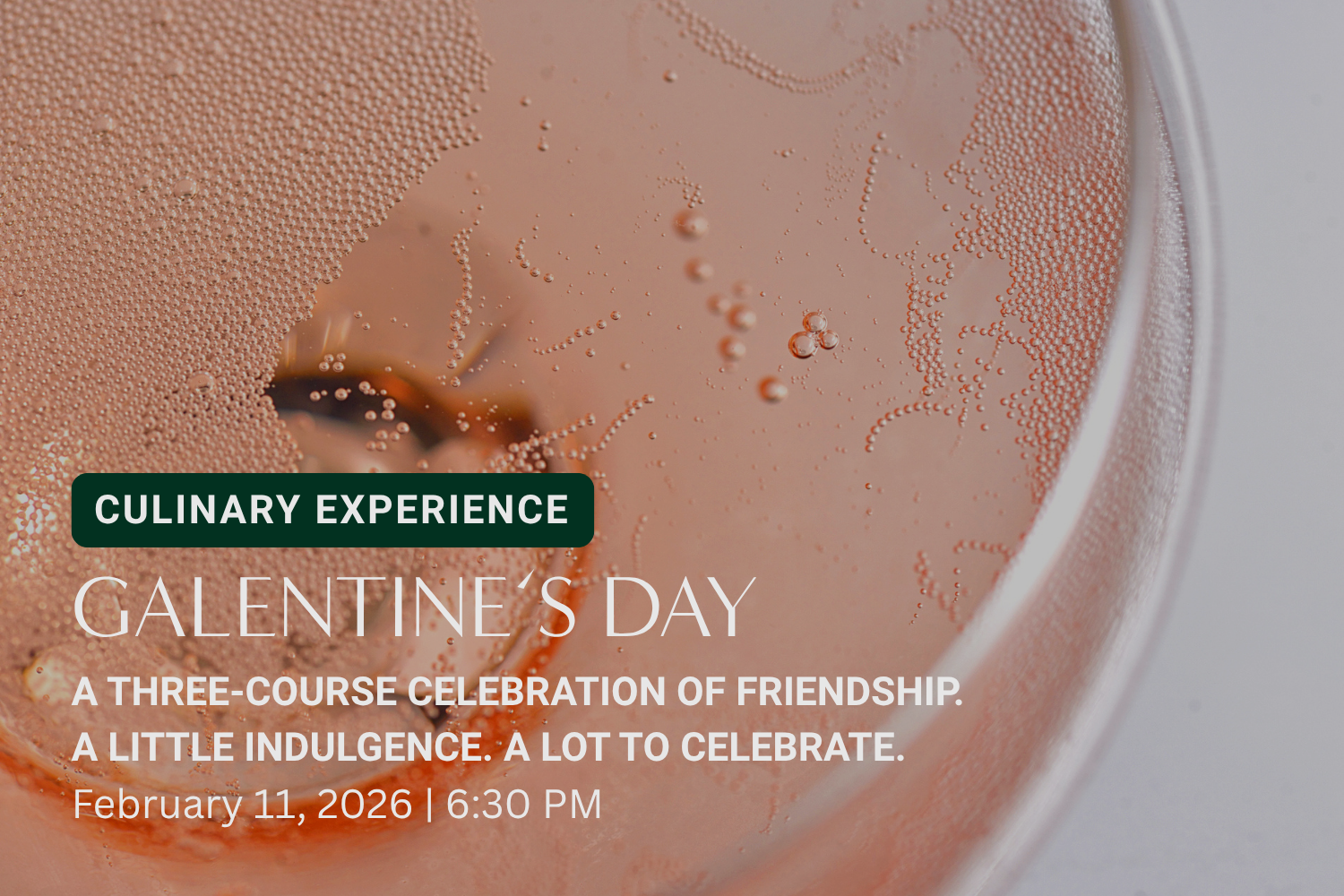Galentine's at Wit &amp; Wisdom | A Three-Course Celebration of Friendship