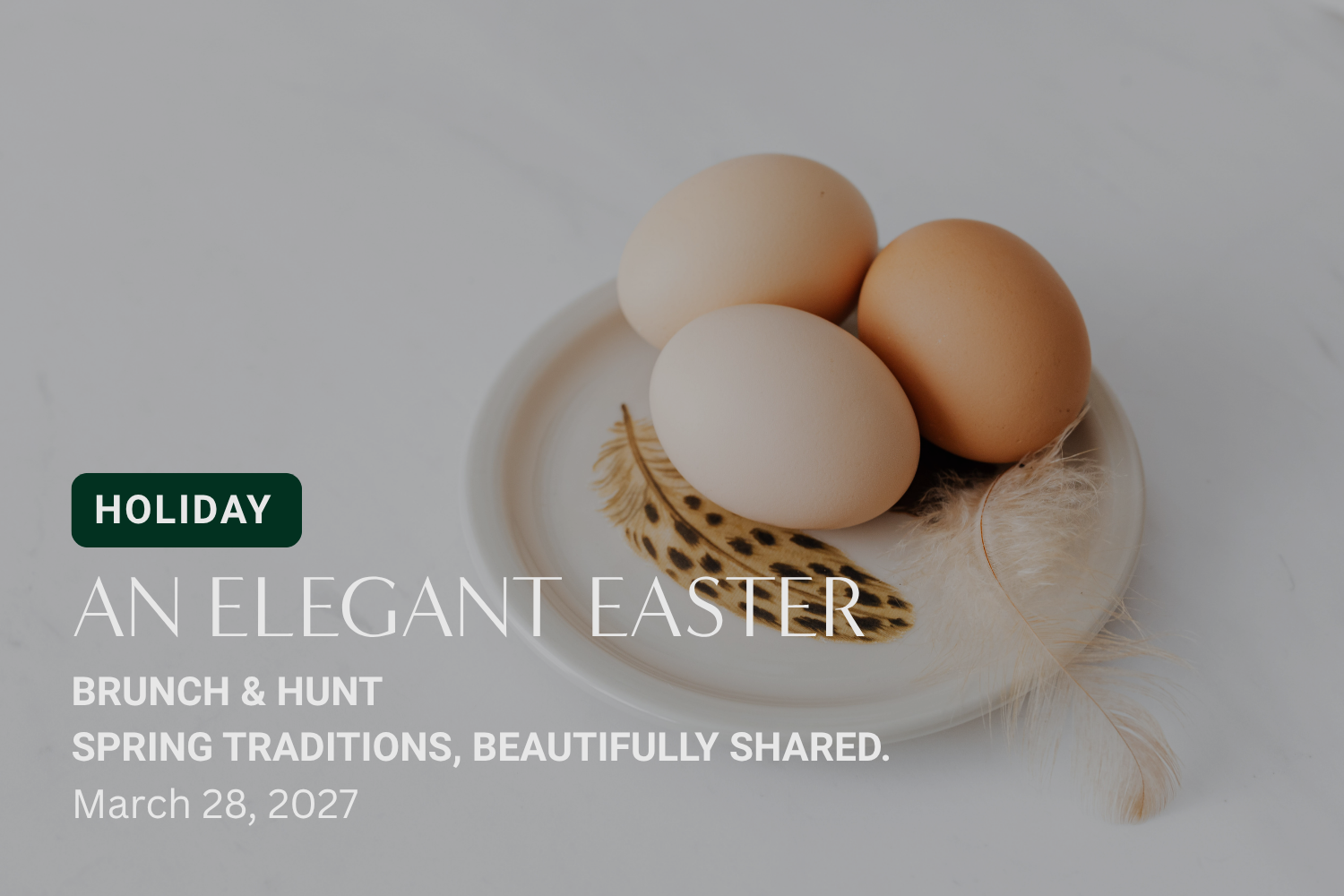 An Elegant Easter | Brunch & Hunt