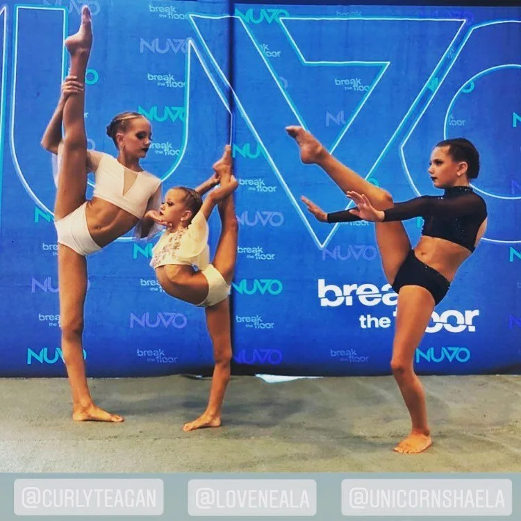 Excited for another comp season and the opportunity to create new solo costumes for these gorgeous sisters! #dancecostumes #olivemoondancewear #competitiondance