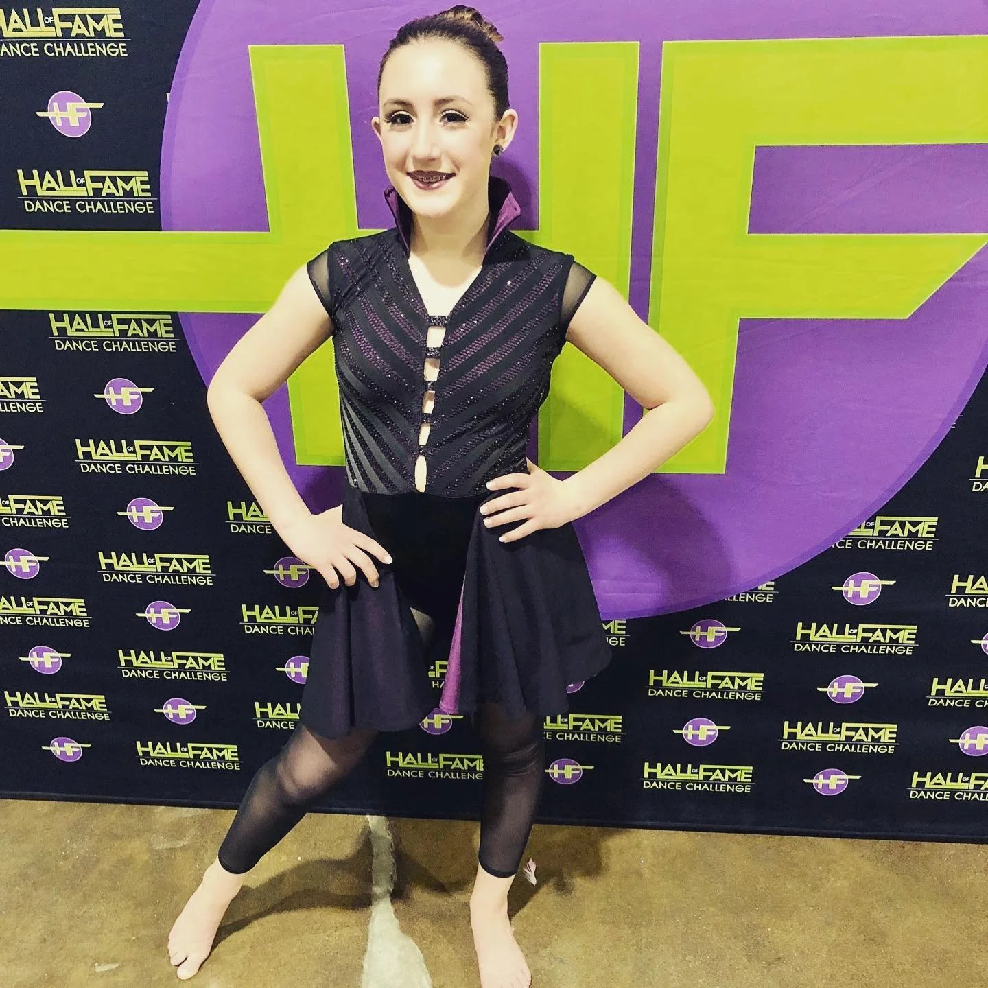 Queen! 👑💜 #castle #dancecostumes #olivemoondancewear #contemporarydance #jazzdance #competitiondance