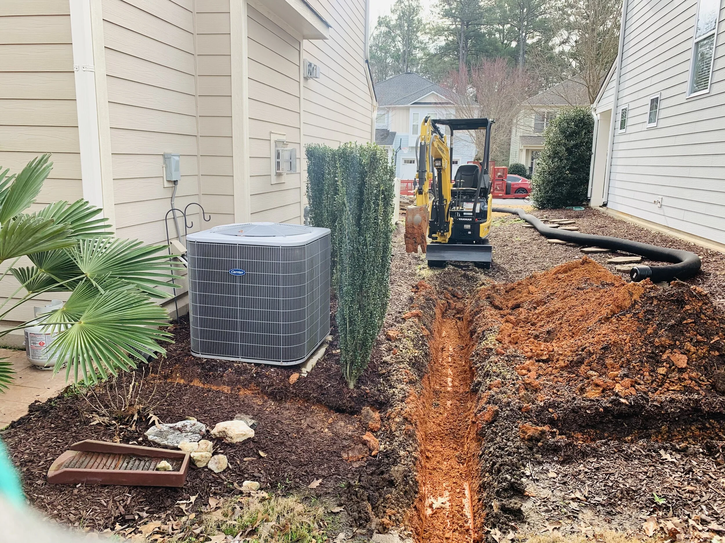 Custom drainage solutions.