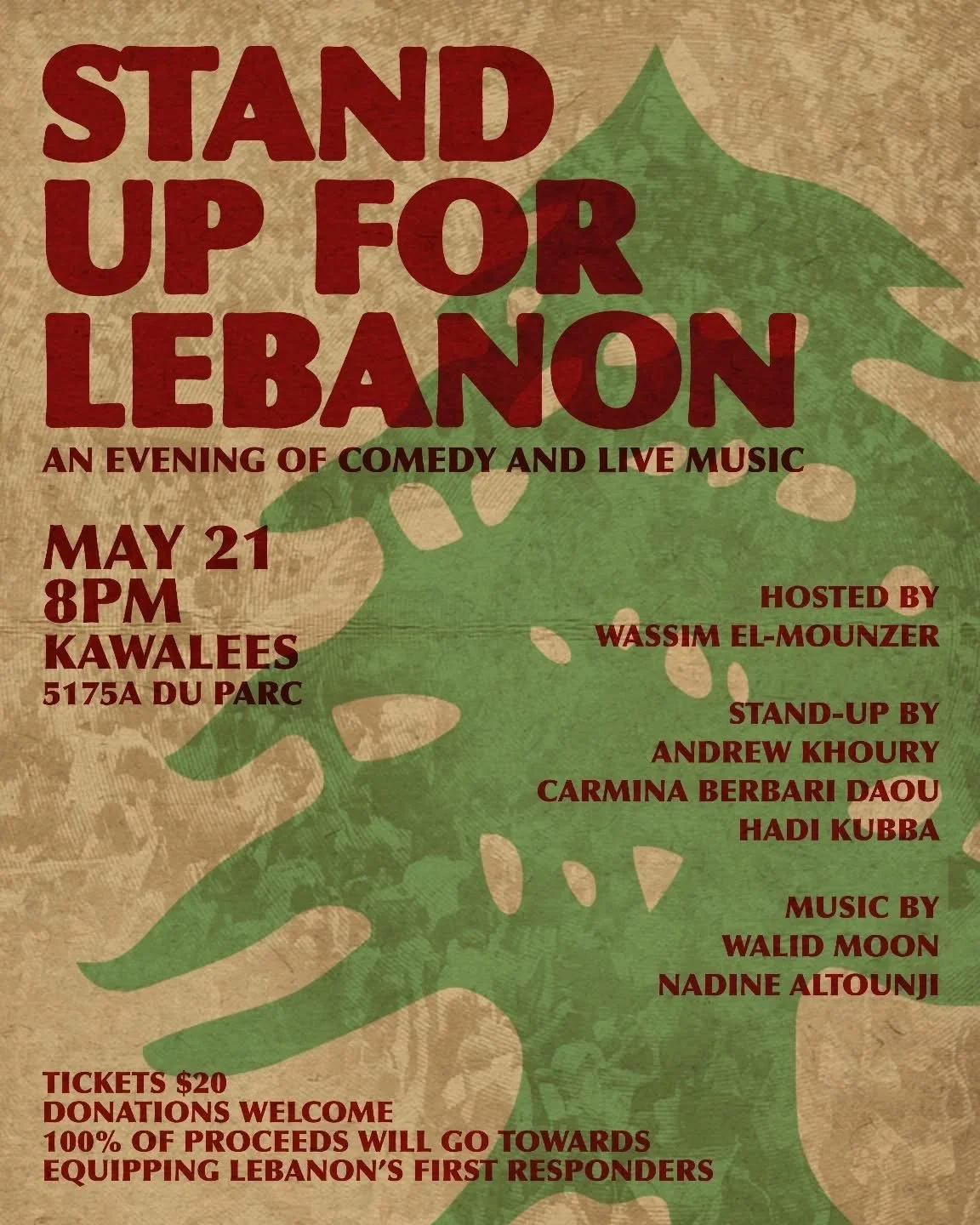 Stand up for Lebanon