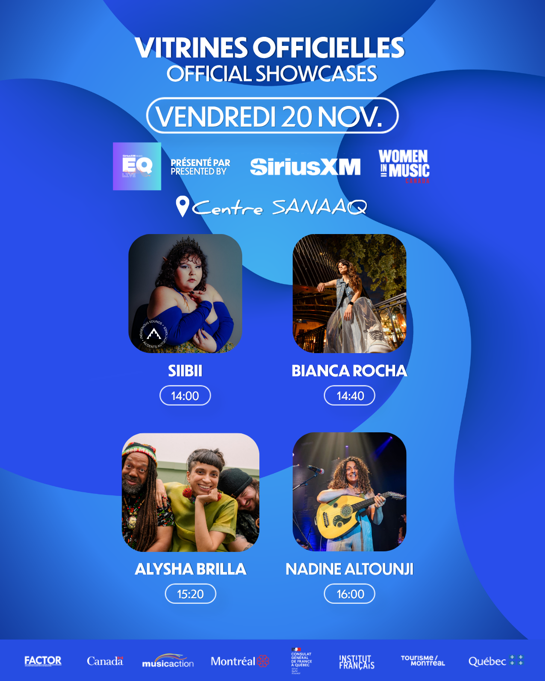Mundial Montréal        Vitrines Officielles