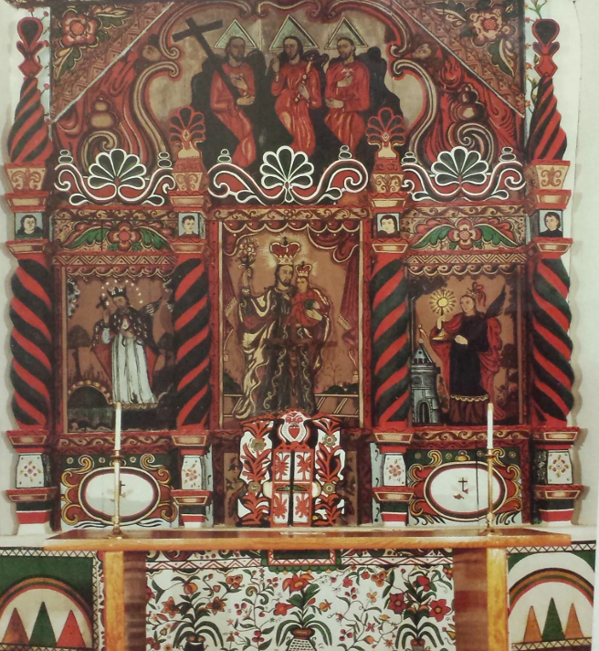 Alter at San José de Laguna