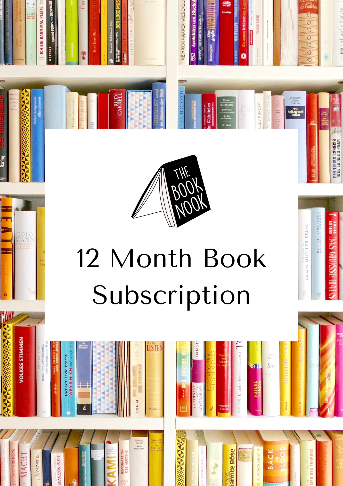 Book Nook Book Subscription - 12 Months