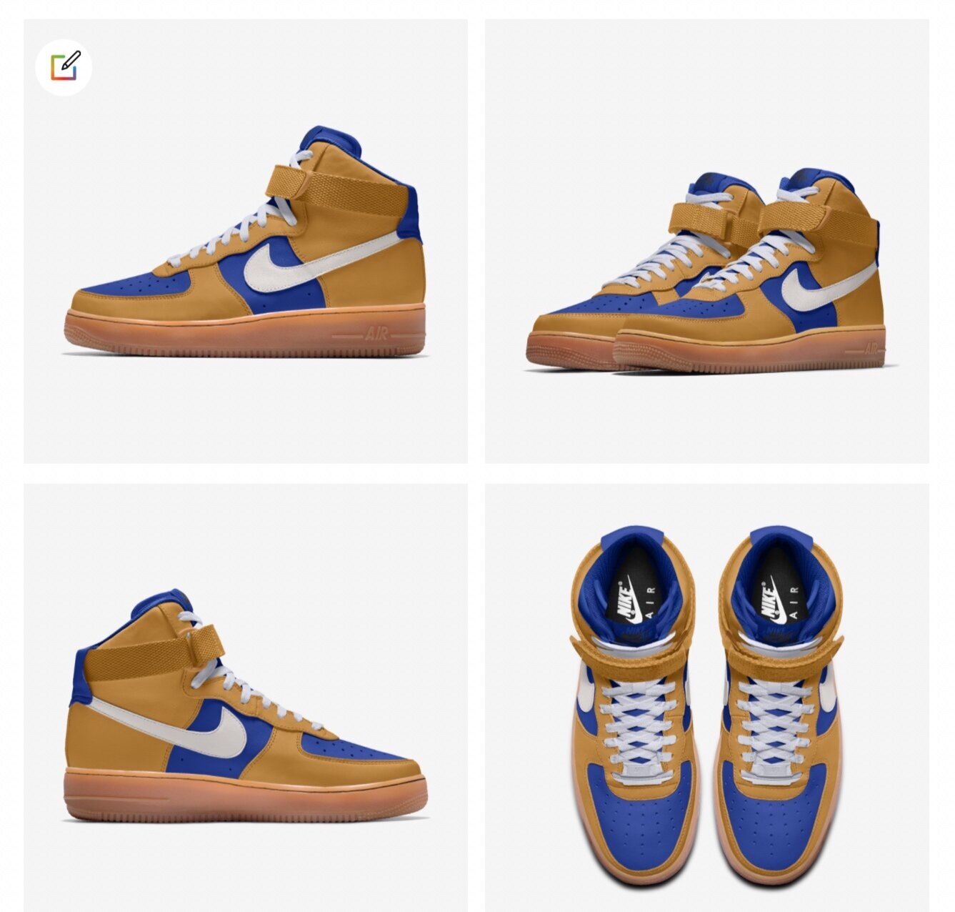design nike air force 1
