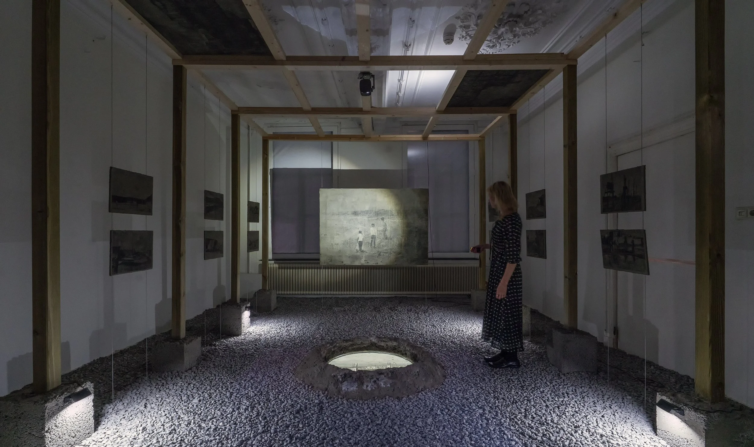 Vultures & Fireflies, 2025, exhibition overview, Marres, House for Contemporary Culture, Maastricht, NL. Photo: Gert-Jan van Rooij