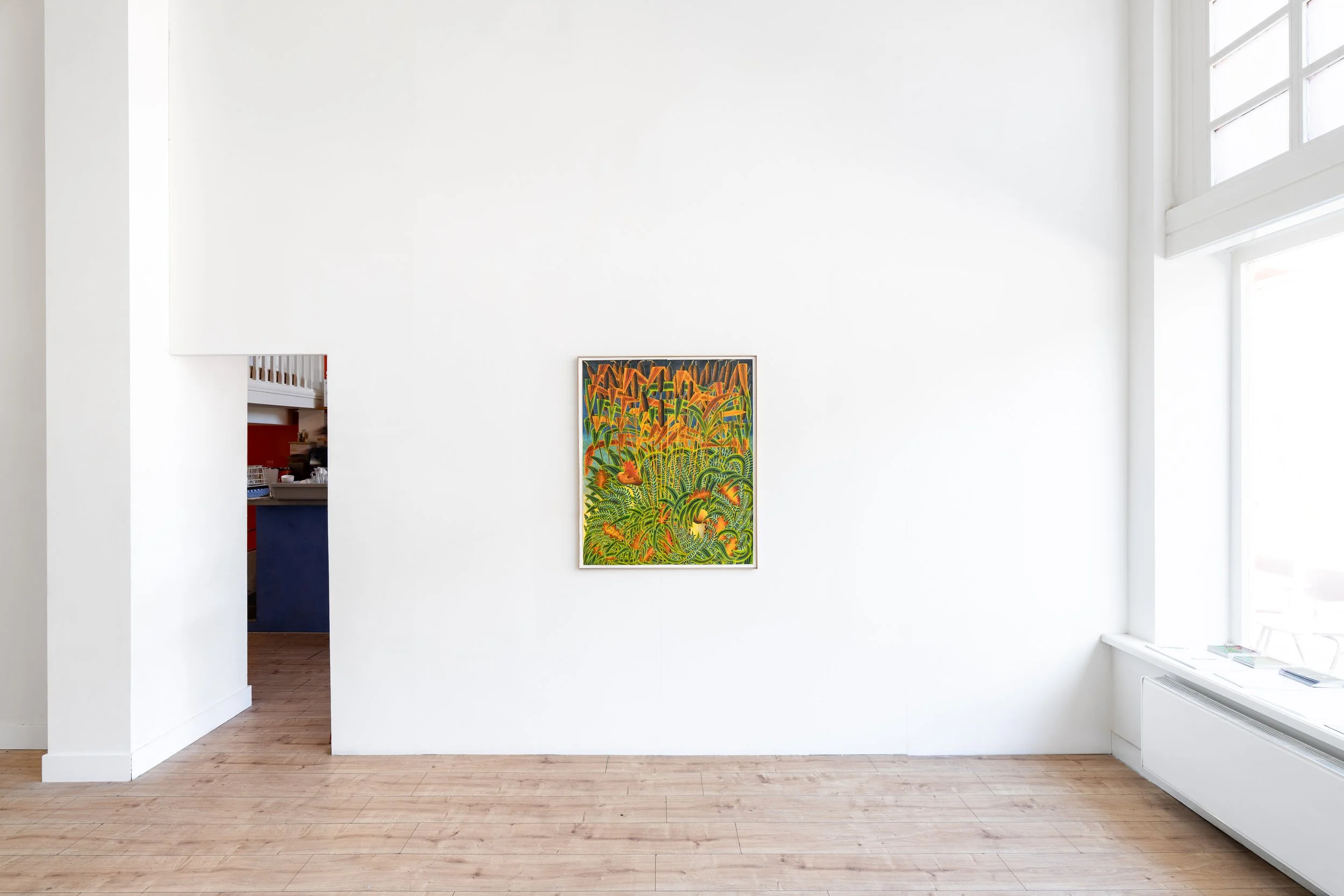 Typha, solo exhibition at No Man’s Art Gallery, Amsterdam, NL, 2026. Photo Jonathan de Waart
