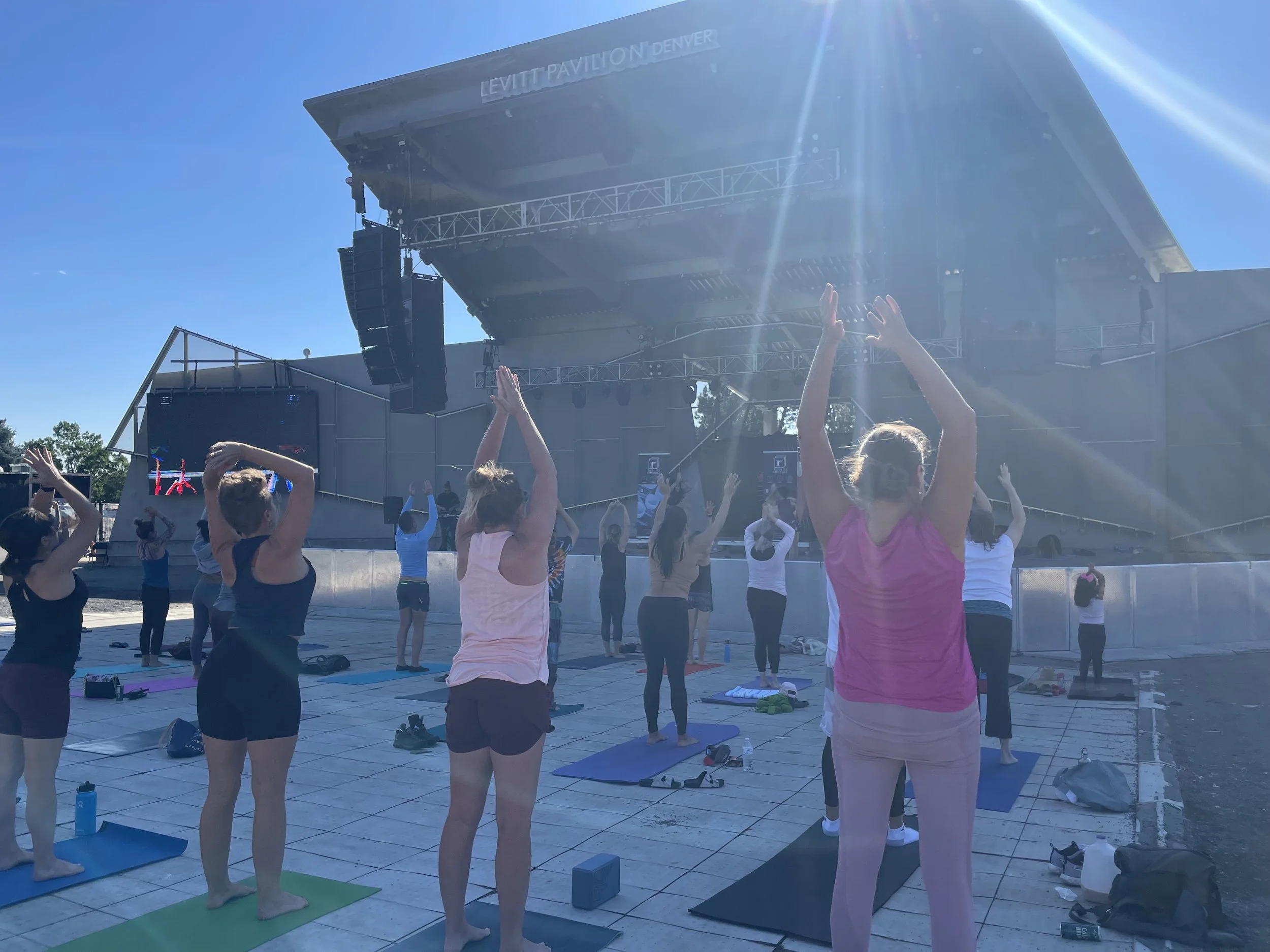 Revive Bodywork YOGA On the Lawn Denver