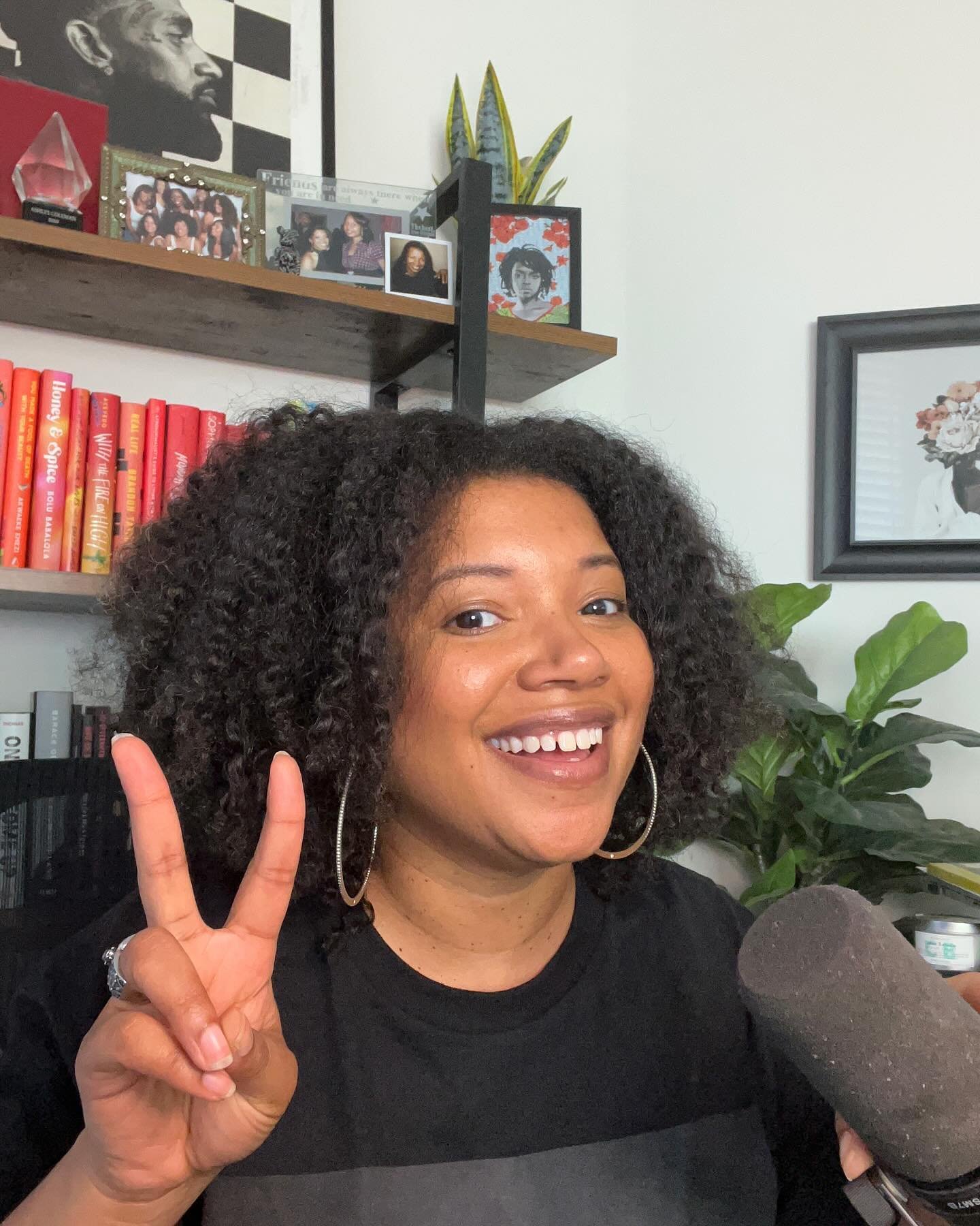 Quiet on the set! Aka the space in front of my bookcase. New episode of the Permission to Write podcast tomorrow and I&rsquo;m talking about close third person POV with one of my friend&rsquo;s book as a reference. 💕 Make sure you&rsquo;re subscribe