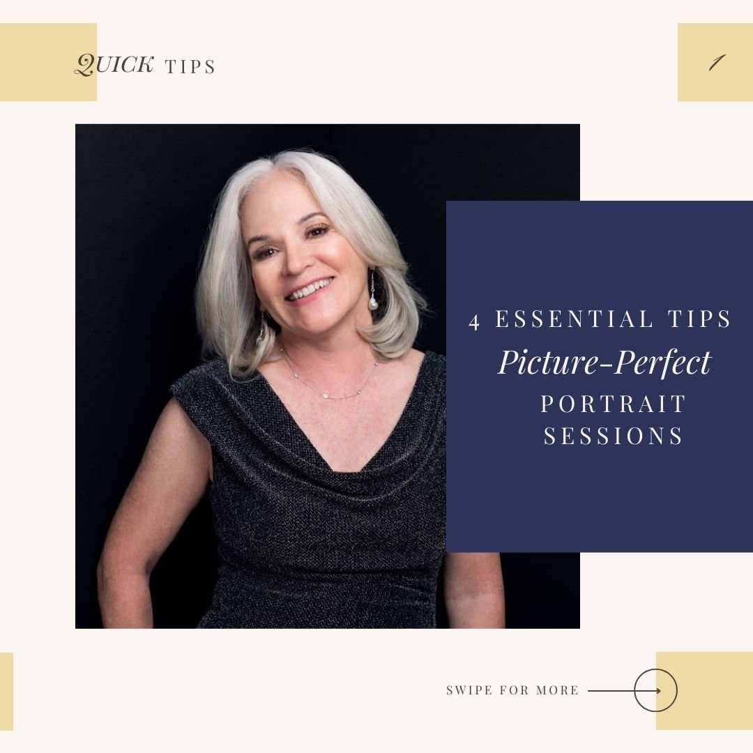 Capture the moment, and embrace the fun! Check out these essential tips for a fabulous portrait session. From preparing in advance to letting your personality shine, make the most of your time in front of the camera. 

Let's create memories that last