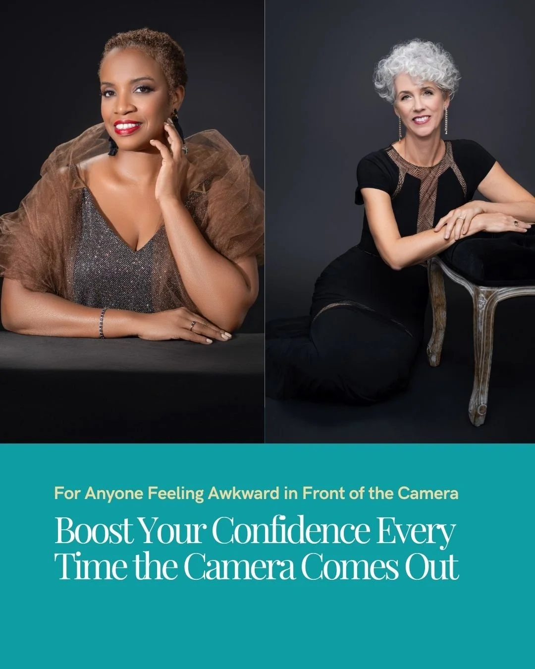 ✨ 50 Over 50 &ndash; and Camera-Ready! ✨
Think you&rsquo;re &ldquo;not photogenic&rdquo;? Think again. 💃

Our 50 Over 50 Portrait Experience is all about celebrating women over 50 with stunning, confidence-boosting portraits &mdash; and we&rsquo;ve 