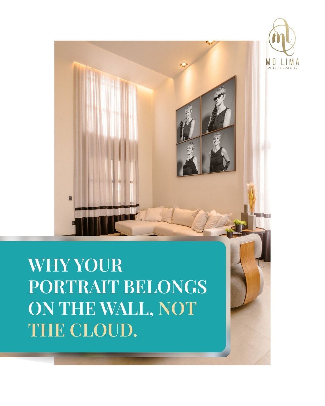 Your walls tell a story. 🌿

Printed portraits aren&rsquo;t just decoration, they&rsquo;re daily reminders of love, legacy, and the beauty in ordinary moments. From statement pieces in your entryway to intimate portraits in your bedroom, each image b