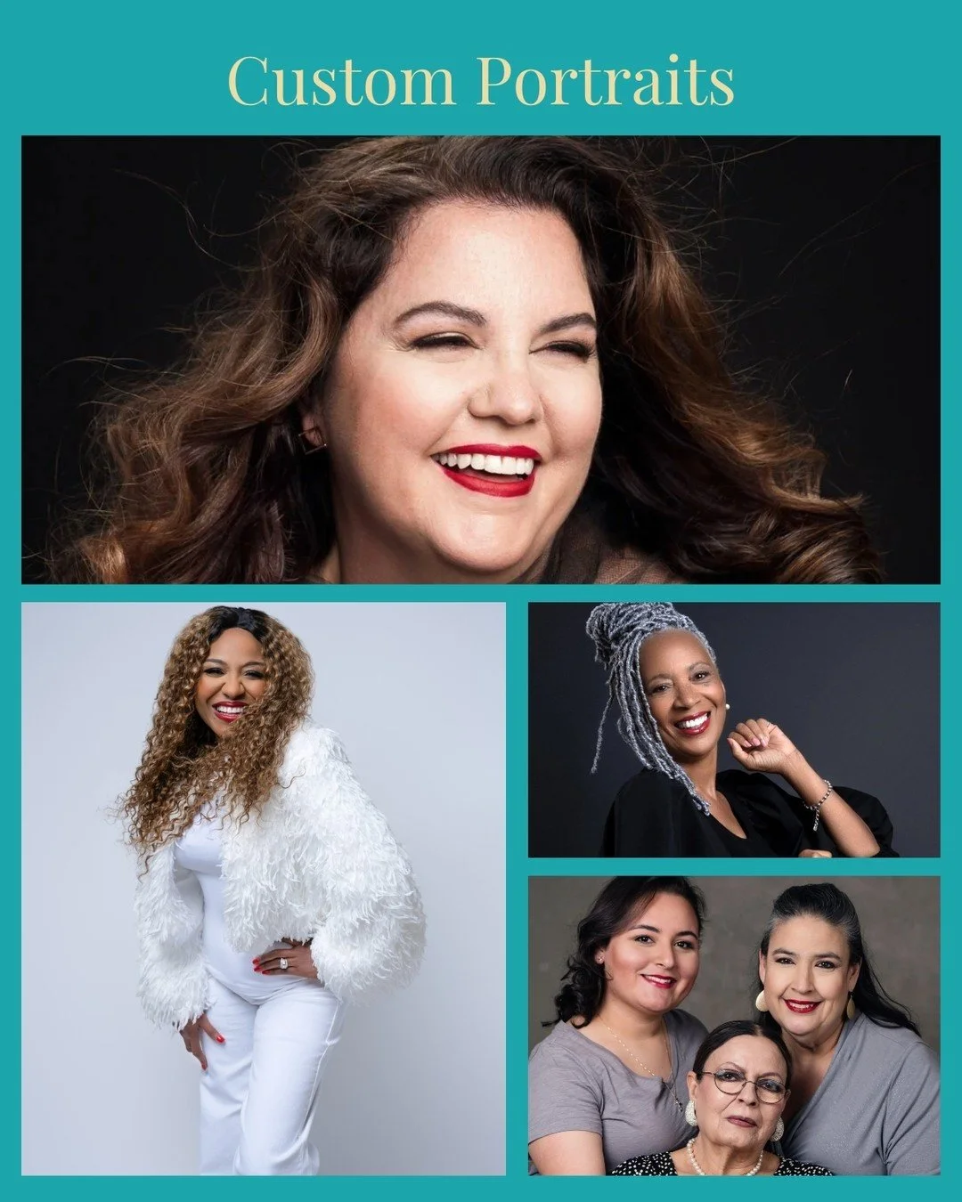 Not all images are created equally.

But every photography session I offer is designed around you, your goals, and how you want to be seen in this season of your life.

Some clients come in feeling nervous, not sure if they're prepared.
Most leave sa