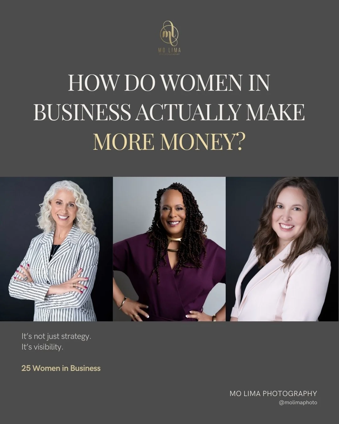 Let&rsquo;s have an honest conversation.

How do women in business actually make more money?

It&rsquo;s not just:
&bull; More certifications
&bull; More courses
&bull; More &ldquo;perfecting&rdquo; behind the scenes

It&rsquo;s this:

👉 Being seen 