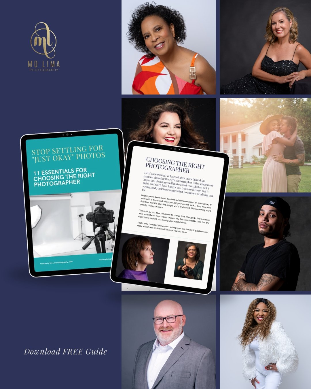 📸 Too many people choose a photographer&hellip; and regret it later.

Not because the photos were bad.
But because they weren&rsquo;t what they hoped for.

I created a free guide to help you avoid that.

✔️ 11 questions to ask before booking
✔️ How 