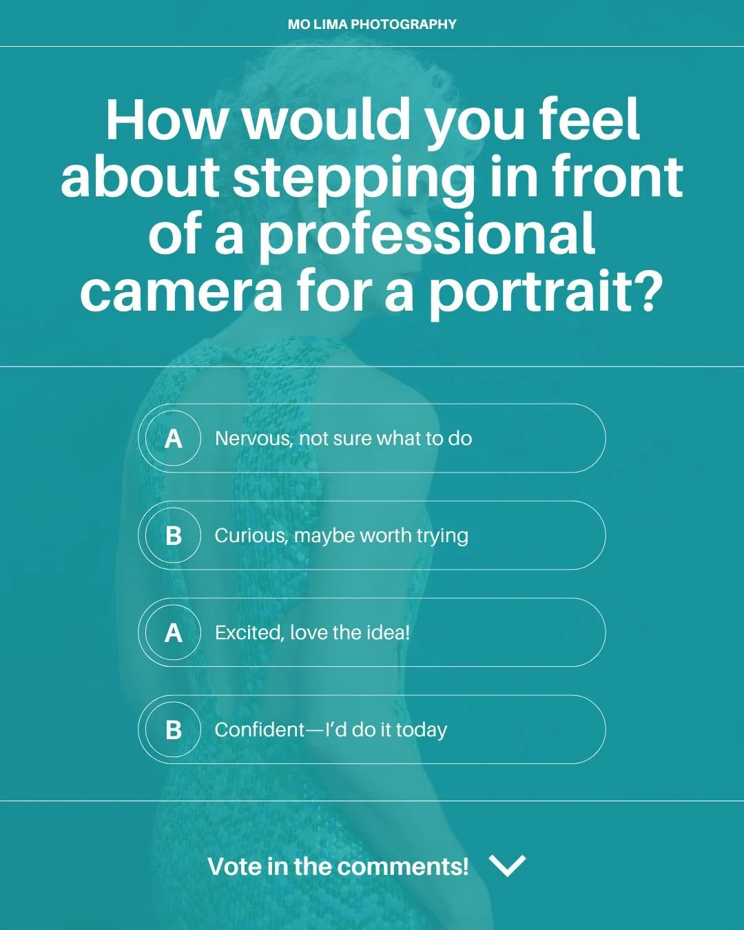 ✨ &ldquo;I don&rsquo;t know what to do in front of the camera.&rdquo;
&ldquo;I feel nervous, but curious.&rdquo;
&ldquo;I&rsquo;ve never done this before, but it might be fun.&rdquo;
&ldquo;I&rsquo;m ready, I just want to feel seen.&rdquo;

These are