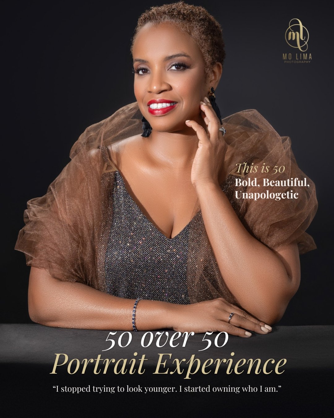 What if your portrait could change the way you see yourself?

That's what we've been seeing throughout our 50 Women Over 50 Portrait Experience.

Women have walked into the studio feeling nervous and walked out feeling confident.

They've told us the