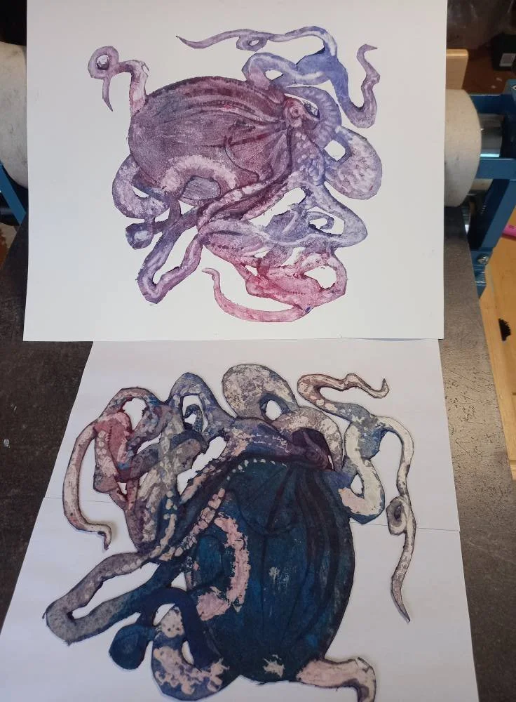 Collagraph/ Tisk z lepenky