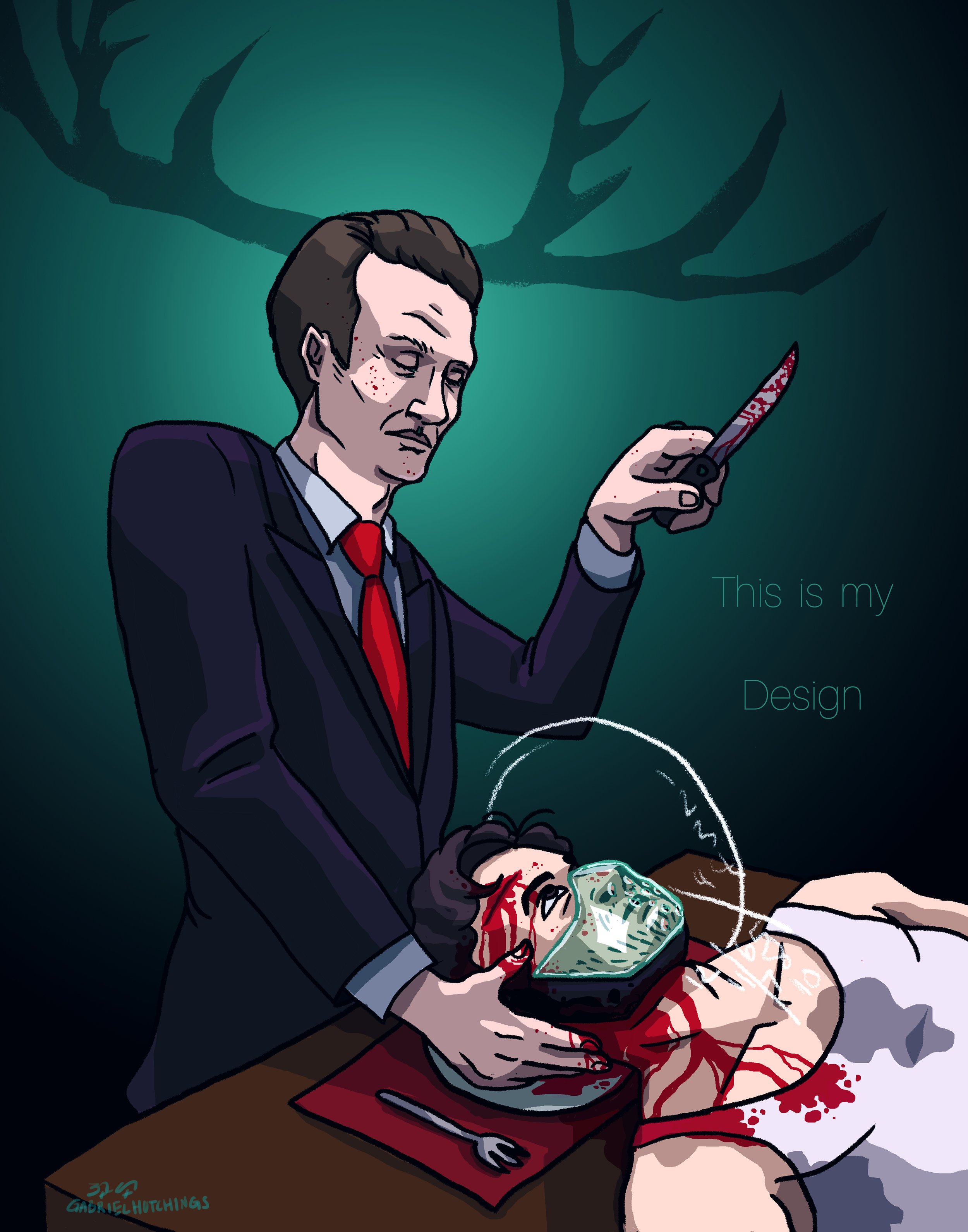 Hannibal Print 50% OFF Clearance