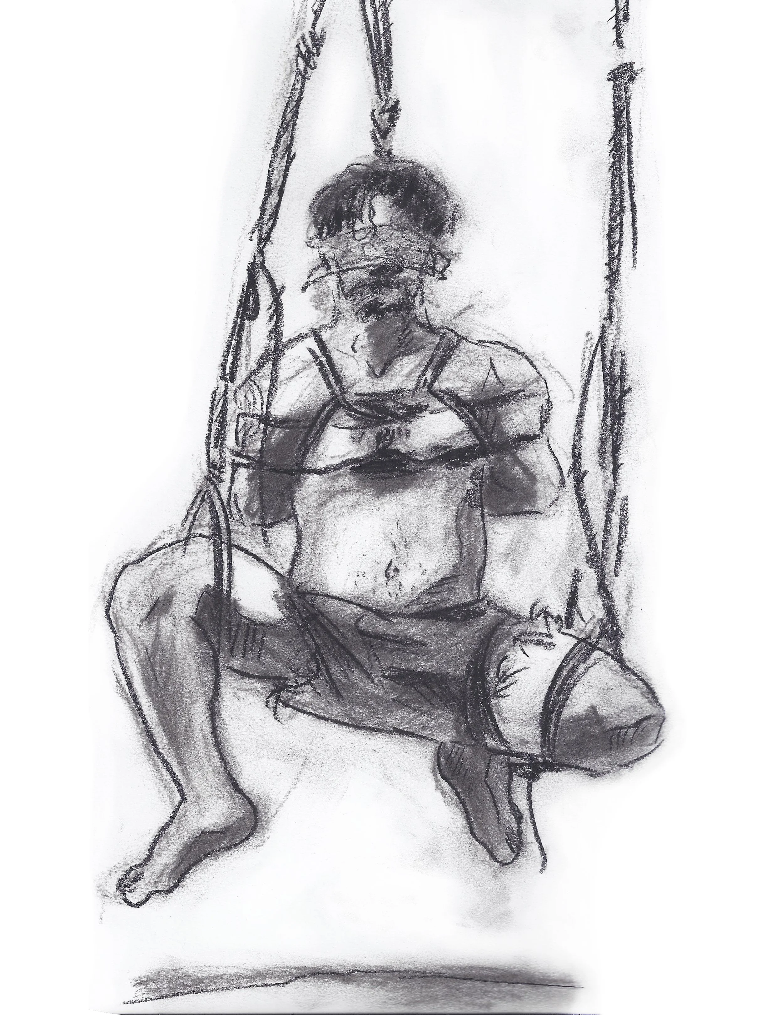Rope Bondage Art Print - One left in stock!