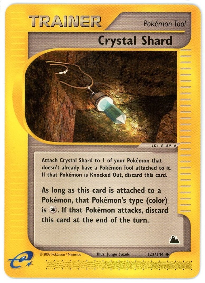 Crystal Shard Non Holo 122/144 Skyridge Pokémon Single Card