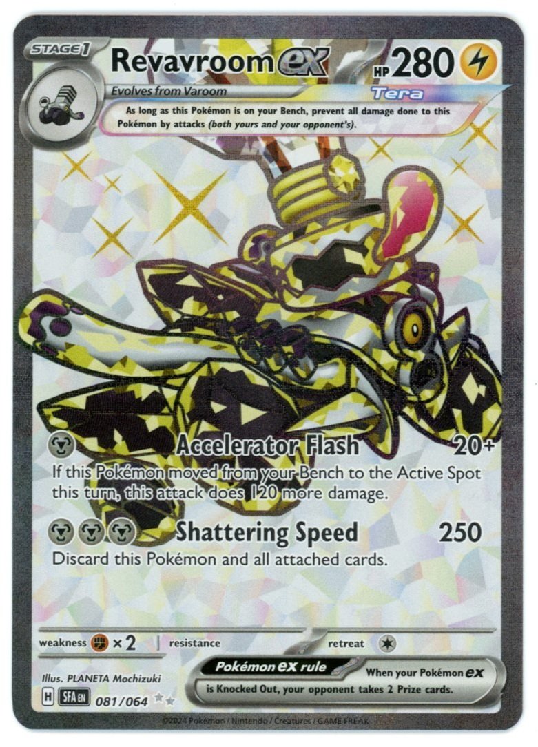 Revavroom ex 081/064 Shrouded Fable Pokémon Single Card
