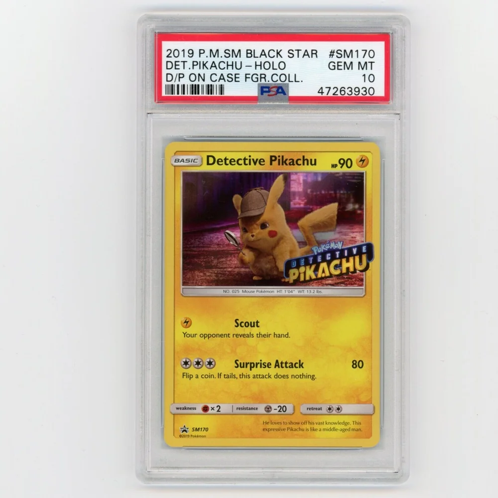 Machamp Holo PSA 10 - Detective Pikachu 2019 Pokemon Card — The Card Addicts