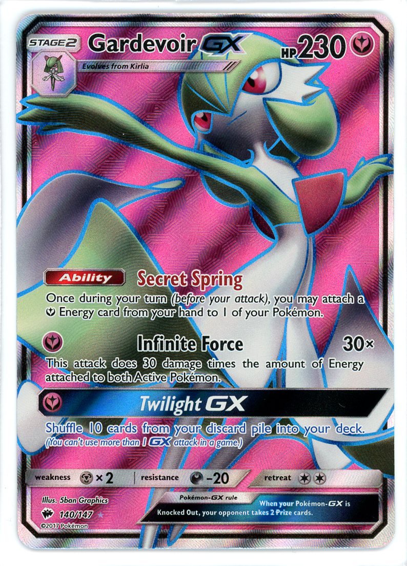 Verified Gardevoir-GX - Burning Shadows by Pokemon Cards