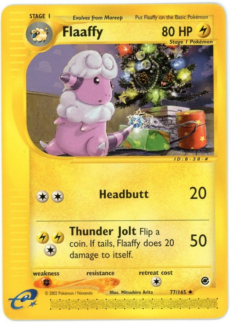 Flaaffy Non Holo 77/165 Expedition Base Set Pokémon Single Card