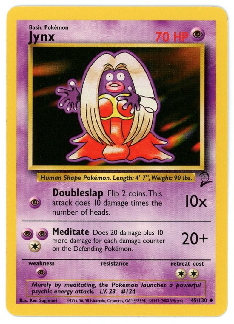 Jynx 45/130 Base Set 2