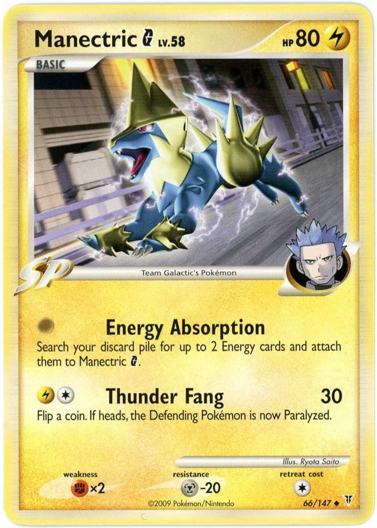 Manectric G 66/147 Supreme Victors Pokémon Single Card