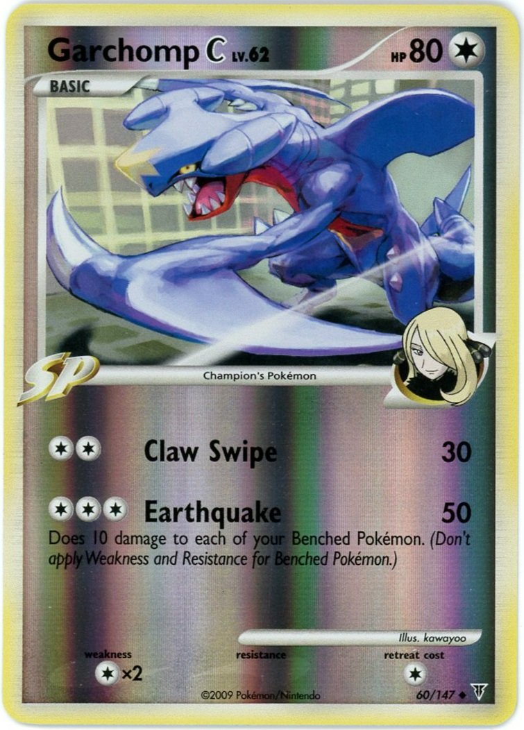 Garchomp C Reverse Holo 60/147 Supreme Victors Pokémon Single Card