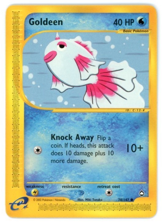 Goldeen 78/147 Aquapolis