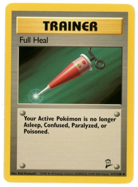 Full Heal 111/130 Base Set 2